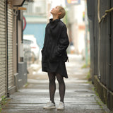 コットン使用 ロングスリーブオーバーサイズジャケット - ギリシャ産