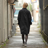 コットン使用 ロングスリーブオーバーサイズジャケット - ギリシャ産