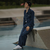 ユニセックス 'Van Tyler' ゴッホ美術館限定版 スターリーブルージャケット