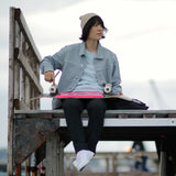 ユニセックス 'Jodi' オーガニック,リサイクルコットン使用 ジャケット