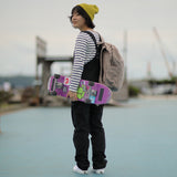 オーガニックコットン100% 環境負荷低減生産 ハンドメイド バックパック (ベージュ)