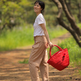 オーバーサイズコットントラウザー- ギリシャ産