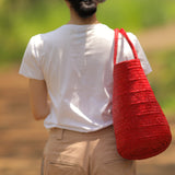 フェアトレード 余剰生地使用 レギュラーフィット Tシャツ (白)