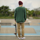 'Caleb' オーガニックコットン使用 ストレッチ スリムフィット チノパンツ