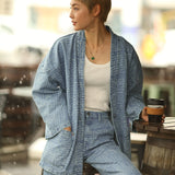 'Van Rope' ゴッホ美術館限定版 オーバーサイズ レターブルージャケット