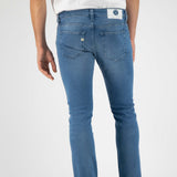 'Slim Lassen' サスティナブル素材使用 スリムフィットジーンズ(ミッドブルー)