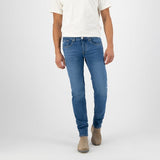 'Regular Dunn' オーガニックコットン使用 ストレッチ ピュアブルー デニム