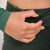 'Mitsos' フェアトレード ポケット付き レギンス (グレー)