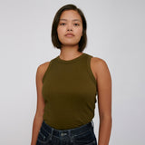 'Rib-Flex' オーガニックコットン(GOTS認証取得)100% タンクトップ - ポルトガル産