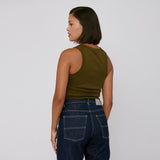 'Rib-Flex' オーガニックコットン(GOTS認証取得)100% タンクトップ - ポルトガル産