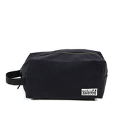 GOTSオーガニックコットン ハンドメイド YKK製ジッパー付き トイレタリーバッグ