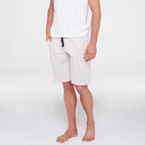 オーガニックコットン ルームパンツ ショート (フェザーグレー)