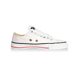 フェアトレード ユニセックス ローカットスニーカー (ホワイト)