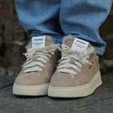 レディース'Snik Ivory Sand' リサイクル素材使用 主力モデル ファースニーカー - イタリア産