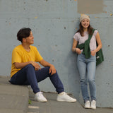 'Piper Straight' オーガニックコットン使用 ストレートフィット ストーンブリーズデニム