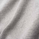 オーガニックコットン100% ヘビーウェイト 裏起毛生地 ロゴフーディ(グレー)