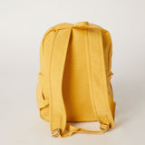オーガニックコットン100% 環境負荷低減生産 ハンドメイド バックパック (マスタード)