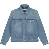 ユニセックス 'TYLER' ノンストレッチデニム ジャケット ヘビーストーン