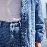 'Van Rope' ゴッホ美術館限定版 オーバーサイズ レターブルージャケット