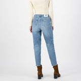 'Mams' オーガニックコットン使用ストレッチテーパード old stone デニム