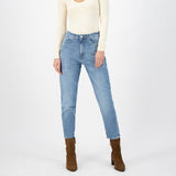 'Mams' オーガニックコットン使用ストレッチテーパード old stone デニム