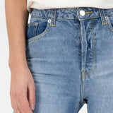 'Piper Straight' オーガニックコットン使用 ストレートフィット ストーンブリーズデニム