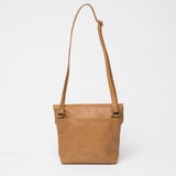 'Zahara' ハンドメイド ストラップ調整可 ポケット付き ショルダーバッグ