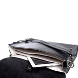 'Forrest' ハンドメイド ポケット付き ストラップ調整可 サッチェルバッグ