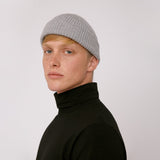 リサイクルカシミア使用ビーニー - スコットランド産