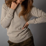 プレミアム麻使用 持続可能製造 秋冬用 SEMPRE LANAPAセーター - イタリア産