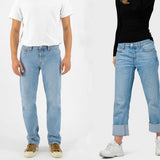 'Relaxed Fred' ノンストレッチ ルーズフィット ヘビーストーンデニム