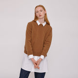 リサイクルメリノウール100% ニットセーター - ポルトガル産