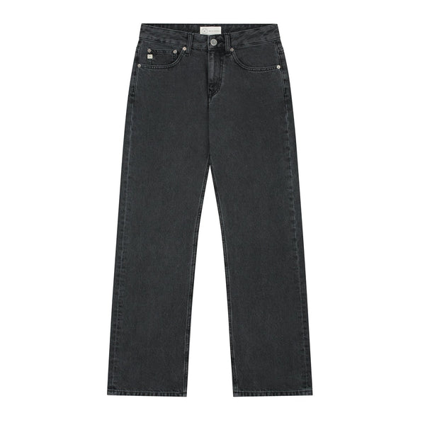 'Loose Jamie' オーガニックコットン使用 ノンストレッチ Used Blackデニム