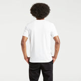 フェアトレード 余剰コットン生地使用 クルーTシャツ (白) - 'Dorsu'