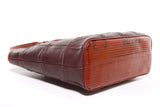 リサイクル素材 ハンドメイド ノートパソコンサイズ スモールトートバッグ - 'Elvis & Kresse' イギリス産