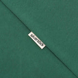 オーガニックコットン100％(GOTS認証) ミッドウェイト生地 Tシャツ(緑)-’Silverstick’