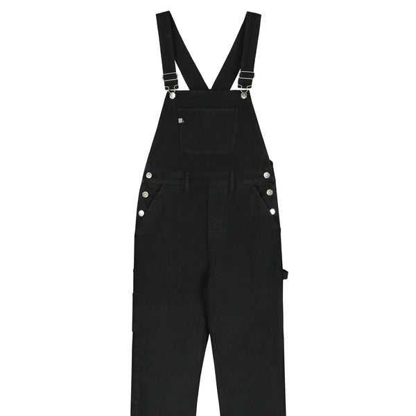 Jenn' リサイクル,オーガニックコットン使用 オーバーオール (黒